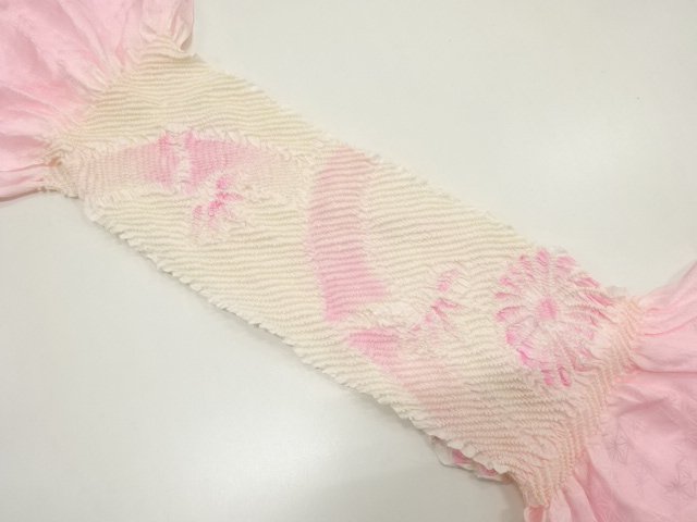 JAPANESE KIMONO / OBIAGE / SHIBORI